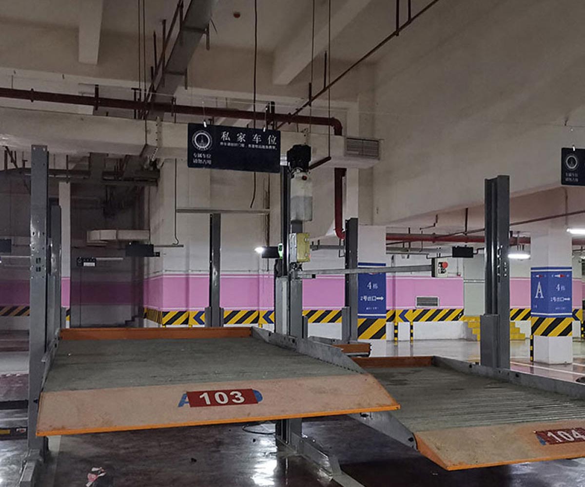 師宗雙層升降橫移式停車設(shè)備租賃