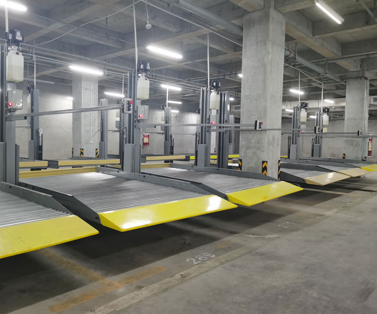 升降橫移式機械停車場租用