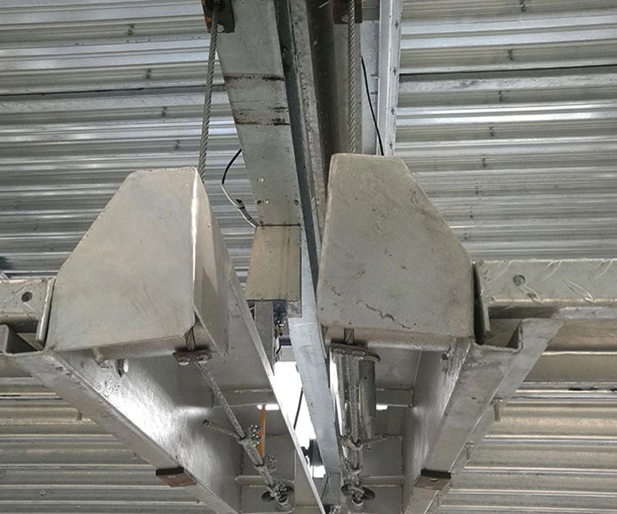 建水兩層簡易升降機械停車庫拆除
