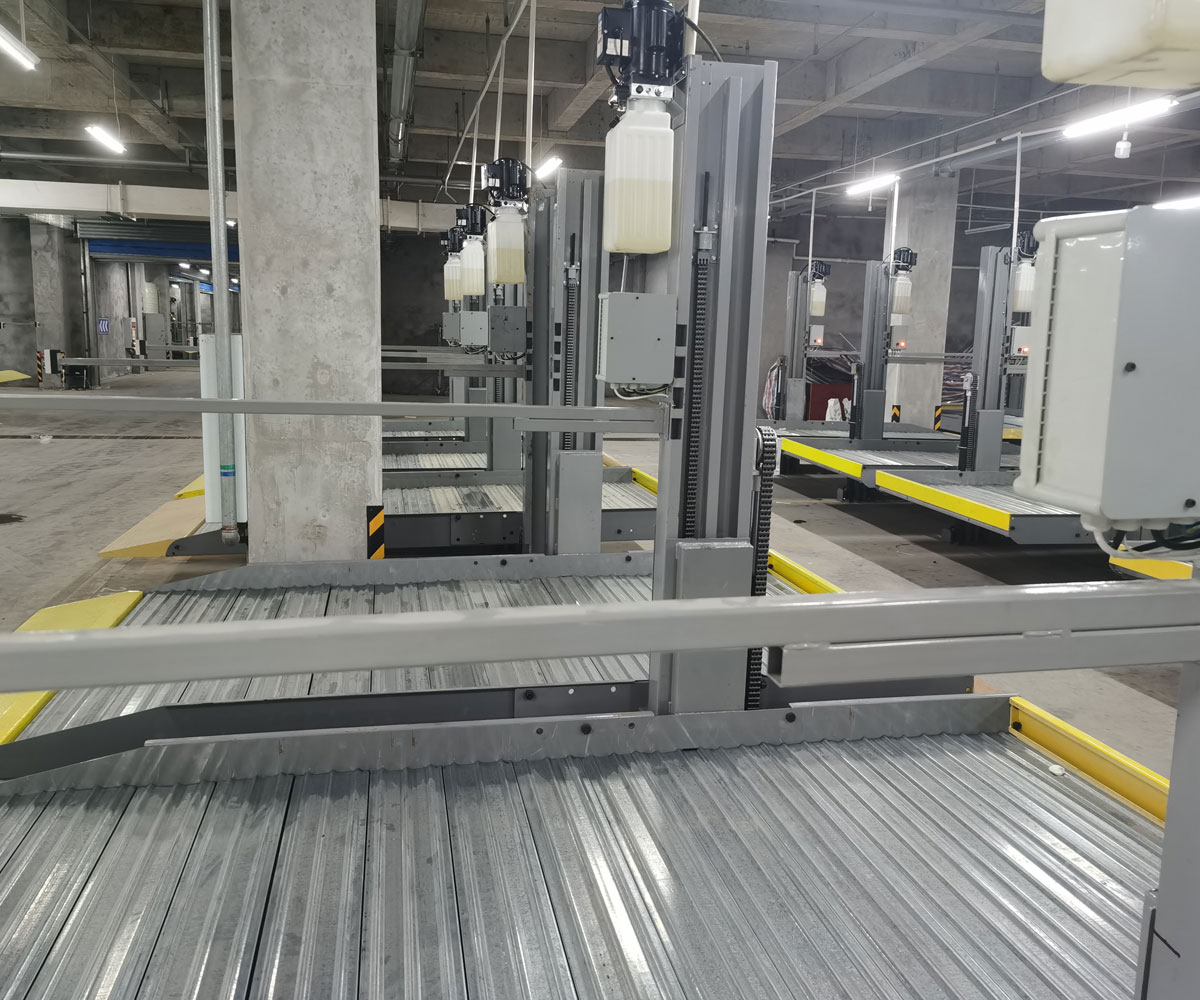 建水兩層簡易升降類機械式立體車庫租用