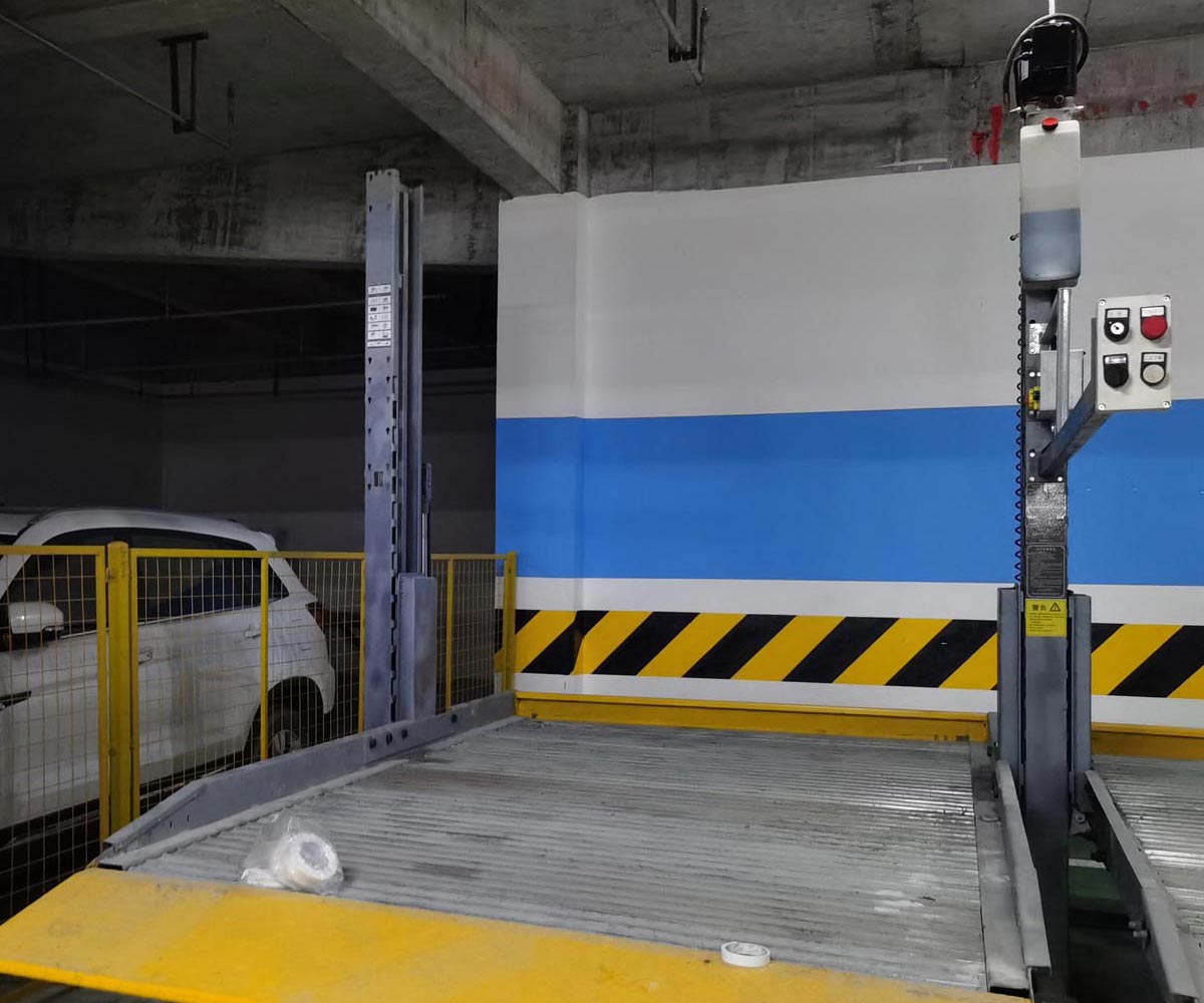 簡易升降式停車設備回收