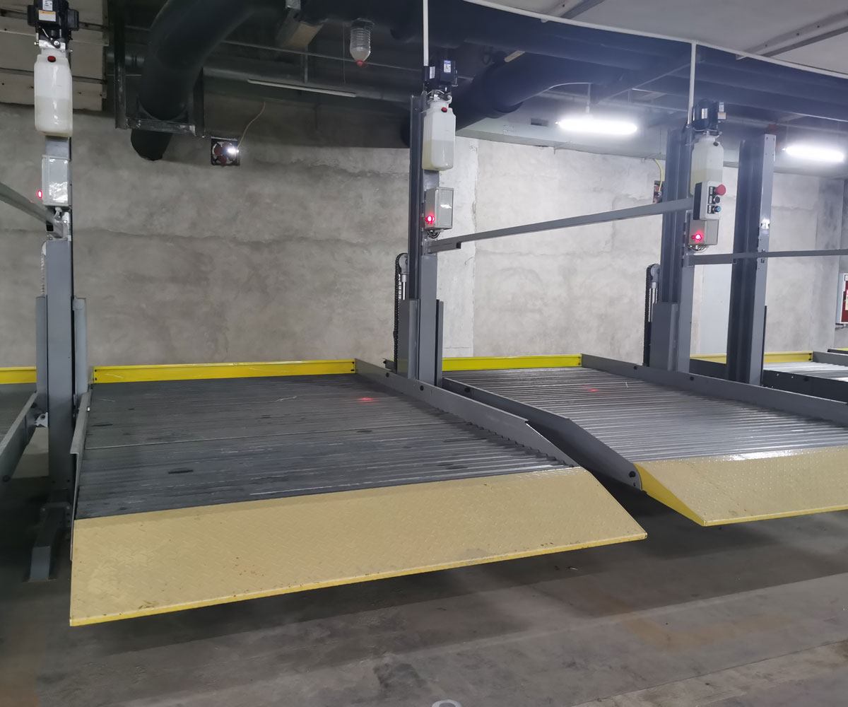 師宗俯仰式機械式立體車庫租賃