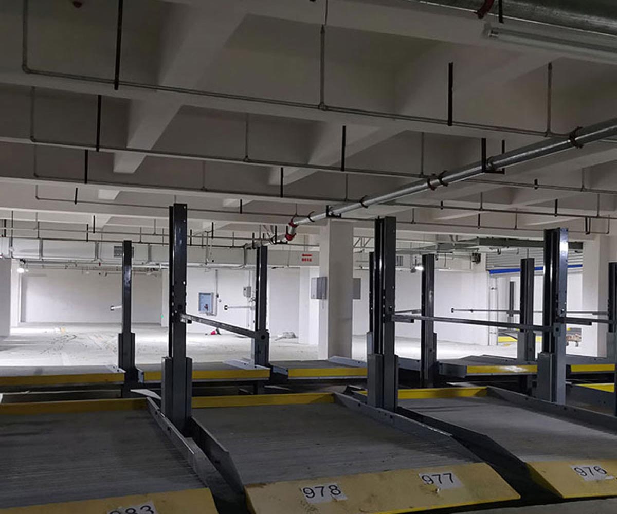 升降橫移式機械式停車設備租賃