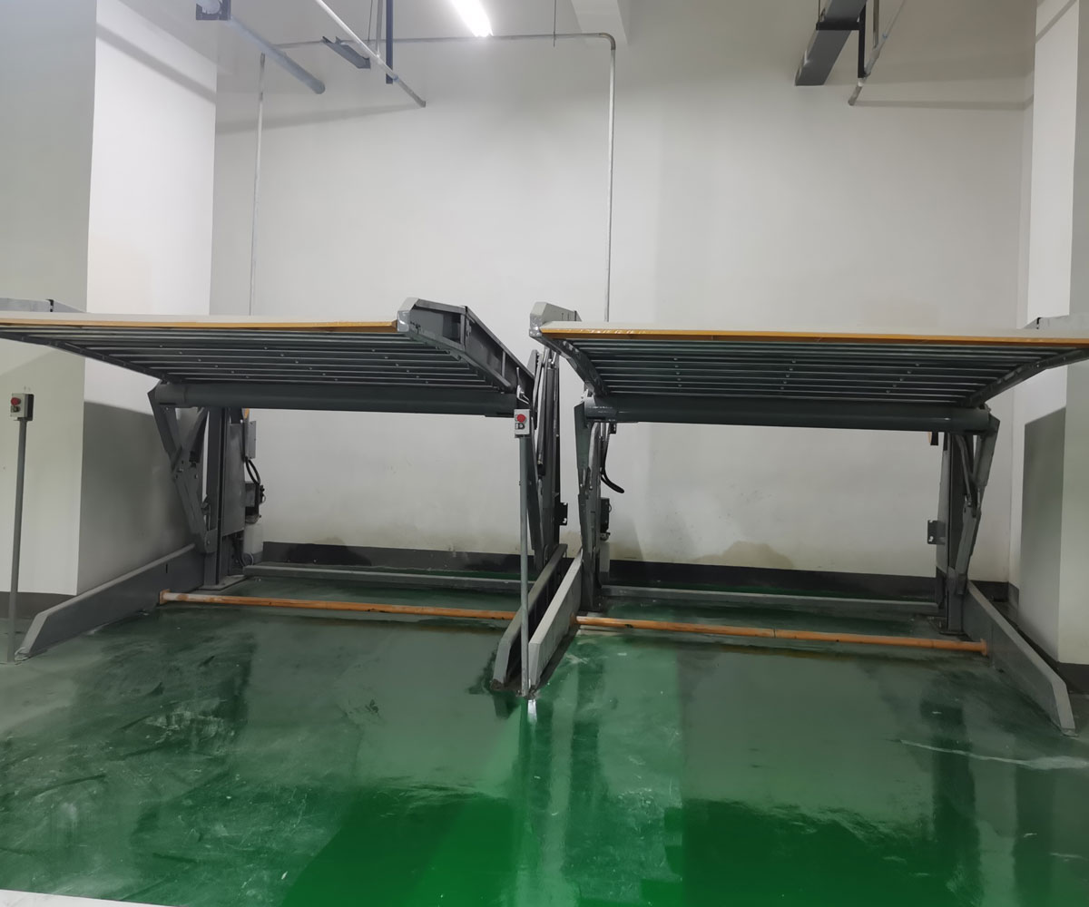 師宗小區(qū)兩層停車設(shè)備
