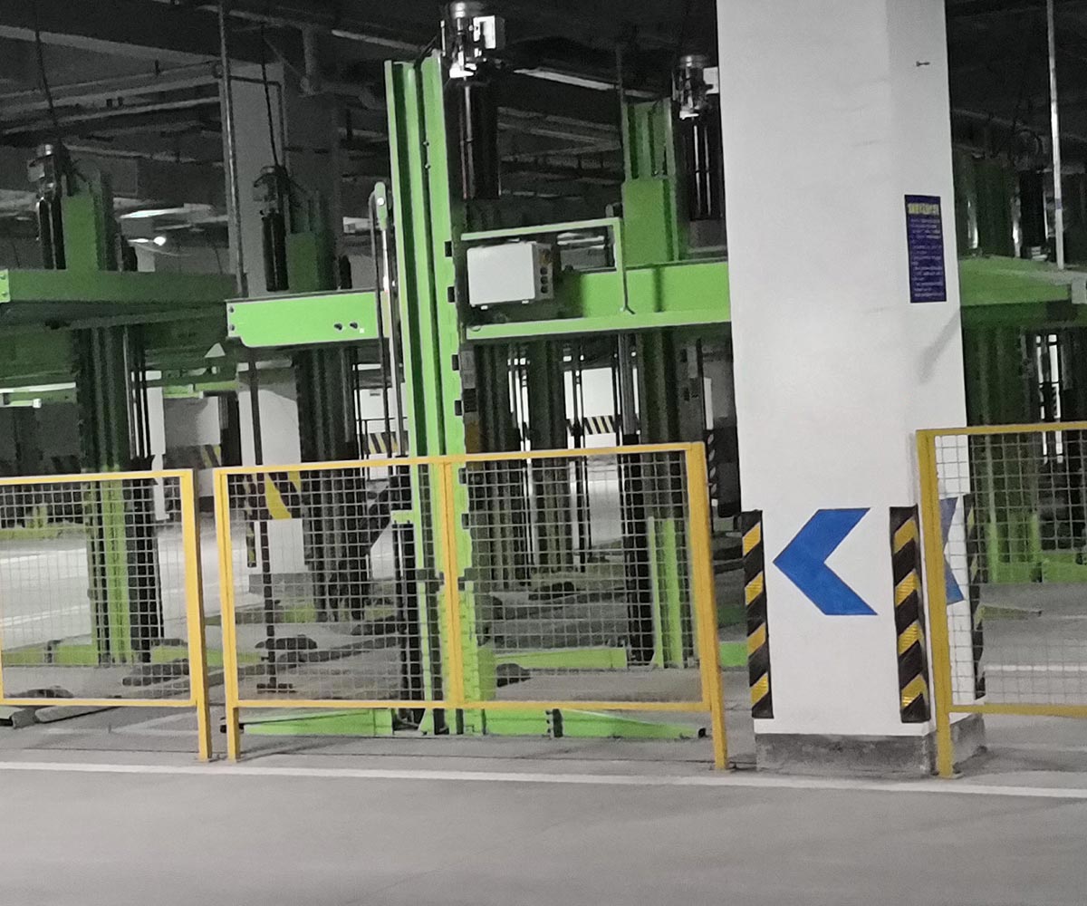 嵩明小區雙柱簡易升降立體車庫