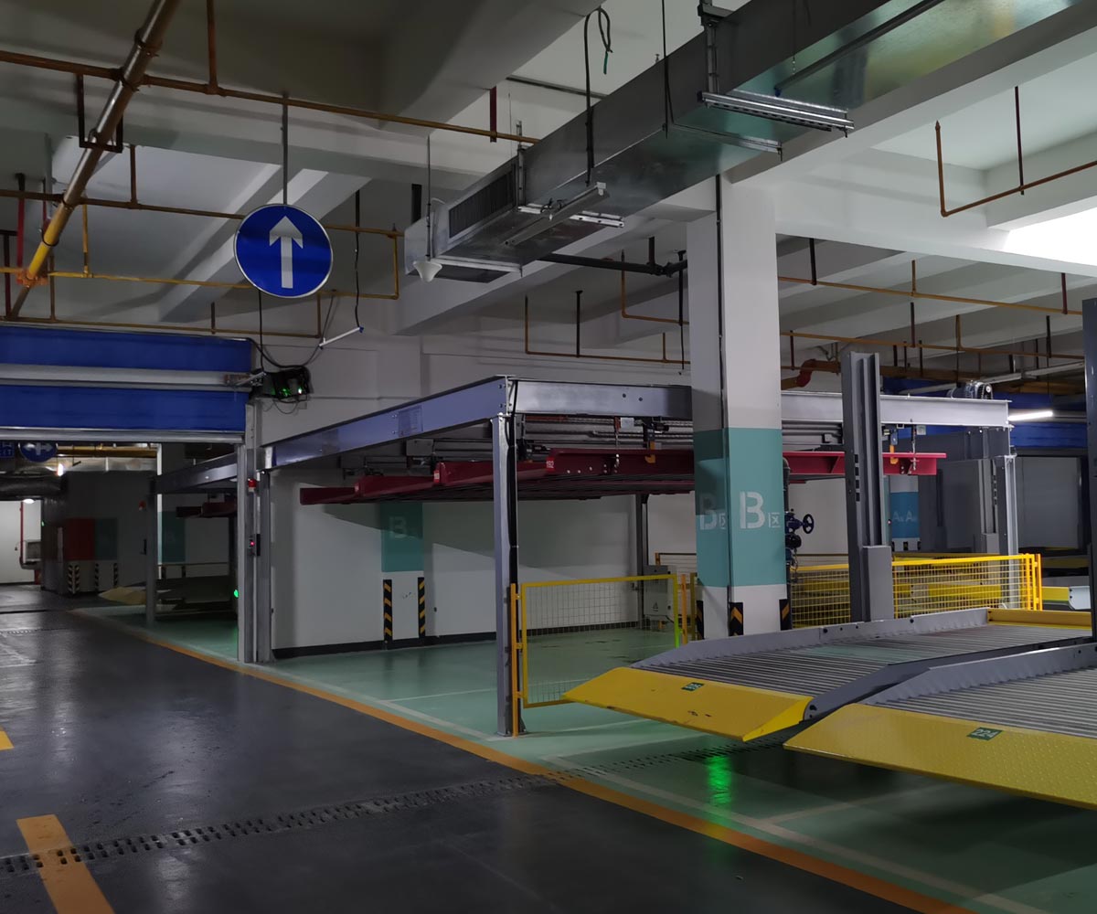 師宗小區(qū)雙層機械式停車位