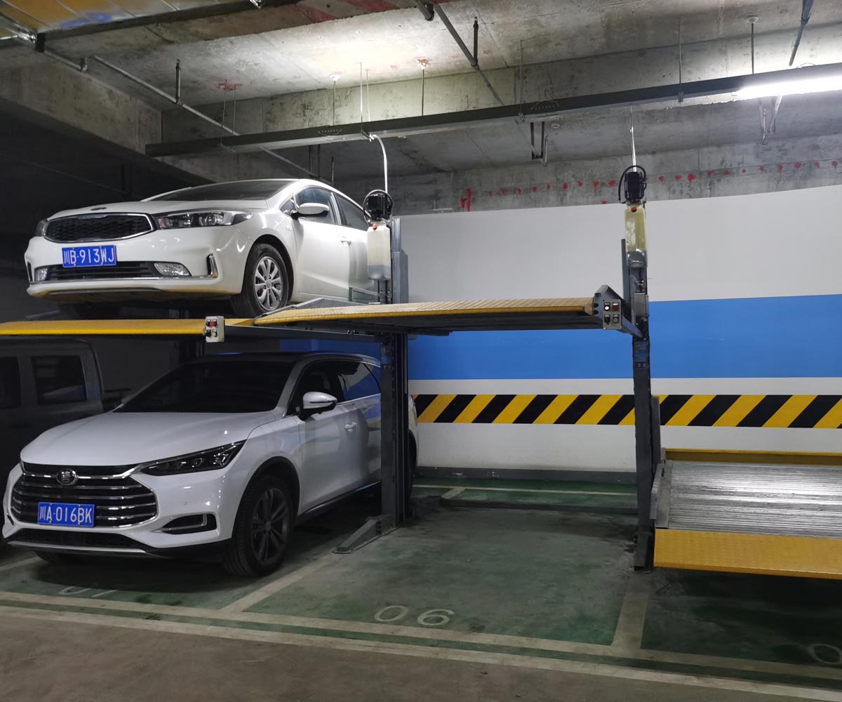 師宗小區(qū)雙層簡易式停車寶