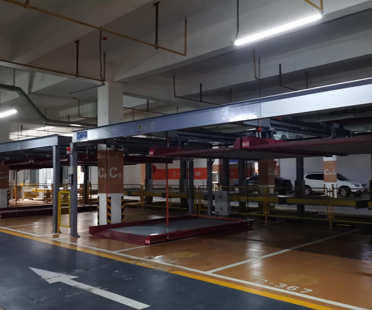 馬關PJS四柱簡易升降機械式停車設備
