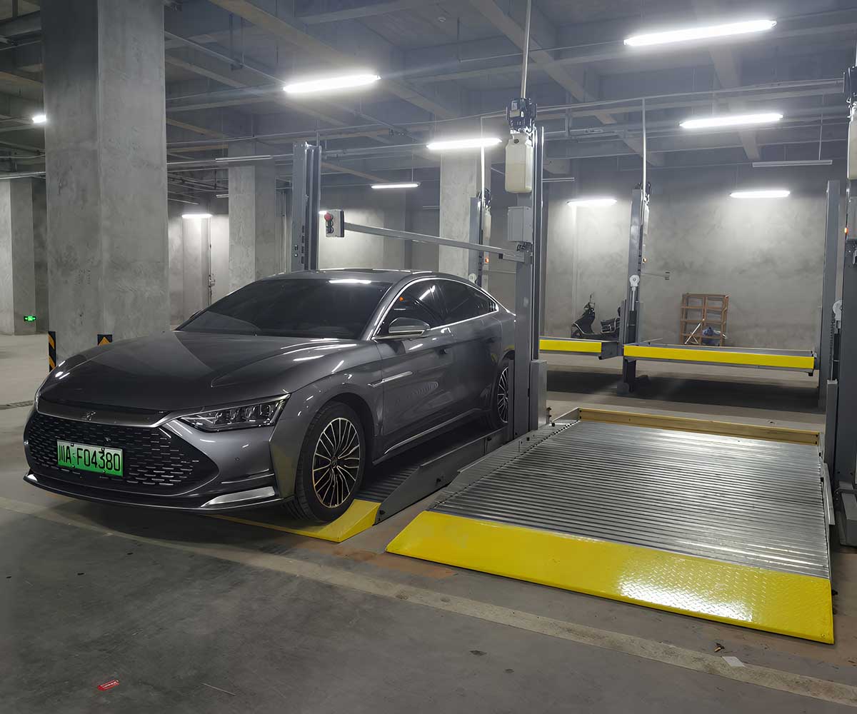樂至4柱機械停車庫具有的優勢