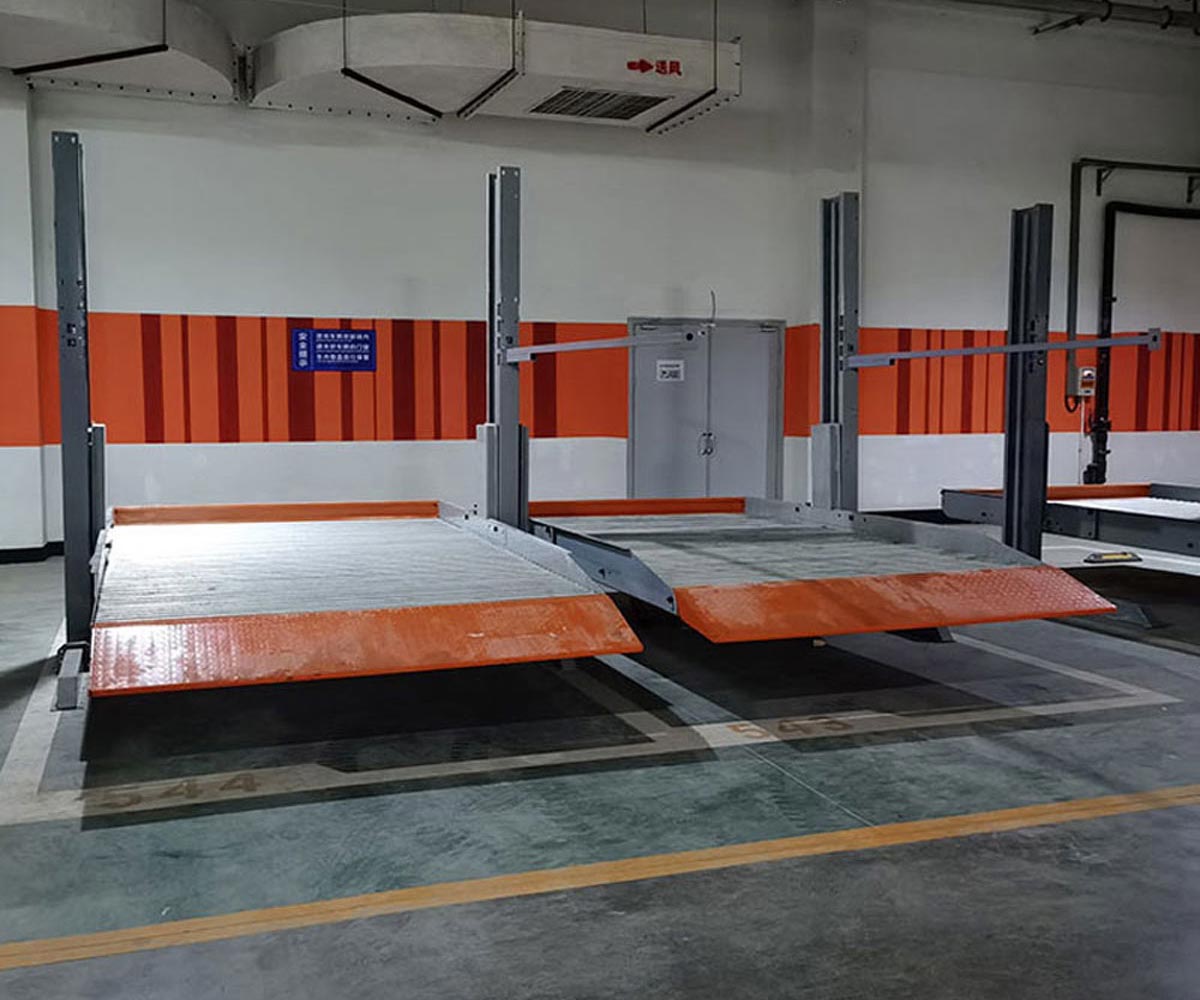 建水進出立體車庫的技巧