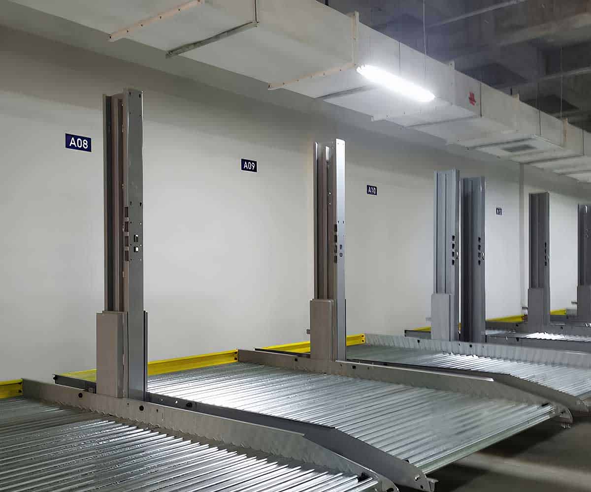 六層升降橫移機械停車設備的使用要點